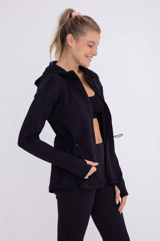 Winner Winner Black Hooded Jacket